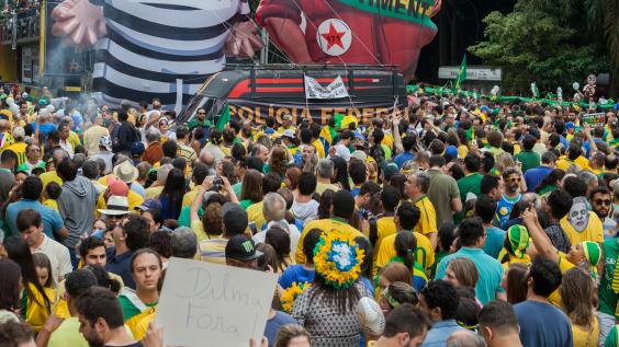 anti-corruption protests in Brazil