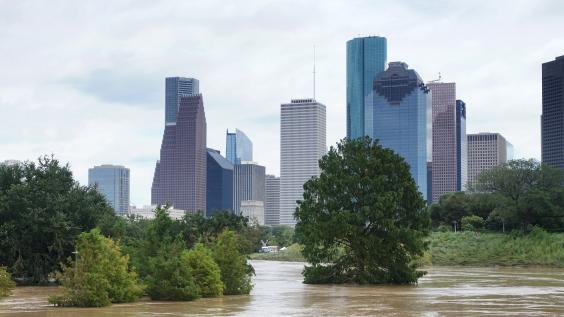 Flooding from Hurricane Harvey