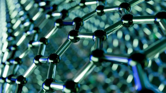Up-close view of carbon nanotubes. 