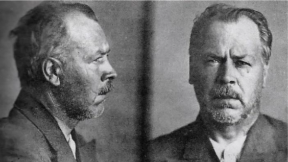 Photo of the prisoner Nikolai Vavilov
