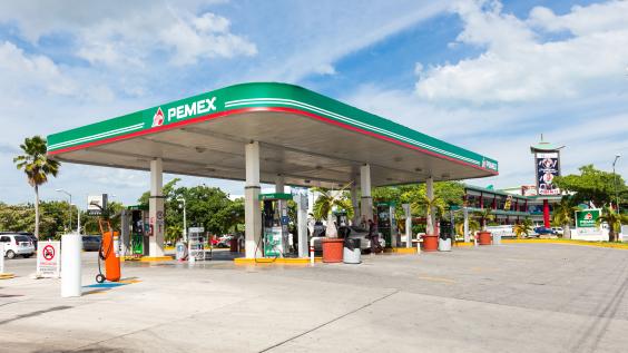 Pemex gas station