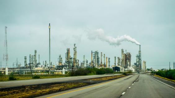 Oil refinery