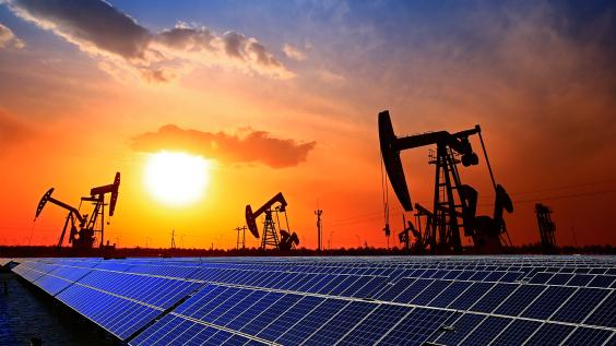 Energy sunset