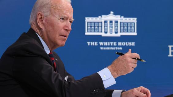 President Biden Signing