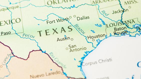 Texas map
