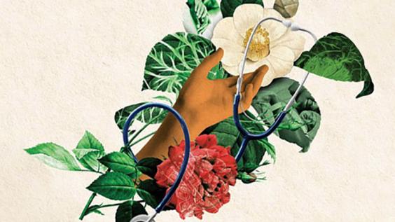 Cover art from Nuila's book, The People's Hospital