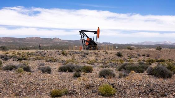 Oil pump in Patagonia Argentina