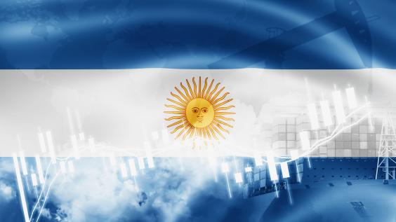 Argentina oil flag