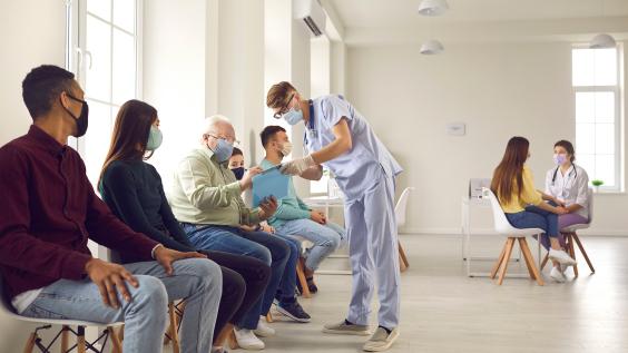 Hospital waiting room