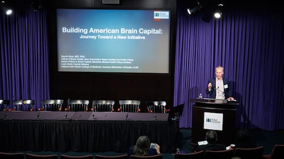 Expert Harris Eyre presents on Brain Health