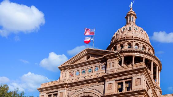 Texas State Capitol Building in Austin, TX