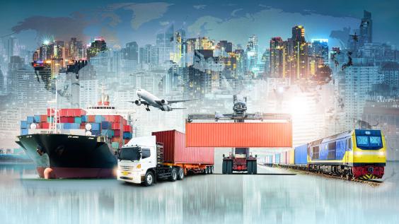 Methods of transportation for global business and trade 