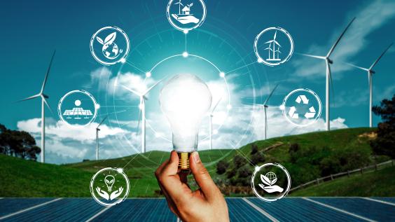 Green energy Concept