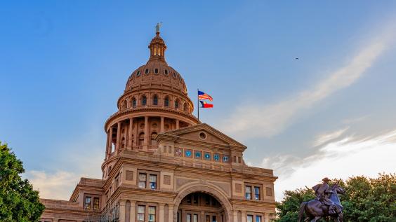 Texas State Capitol Building in Austin, TX