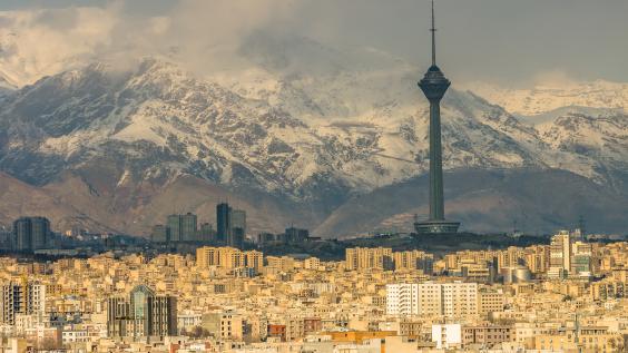 Tehan, Iran, skyline