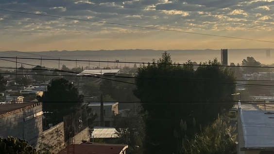Image of poor air quality in Ciudad Juárez, Mexico