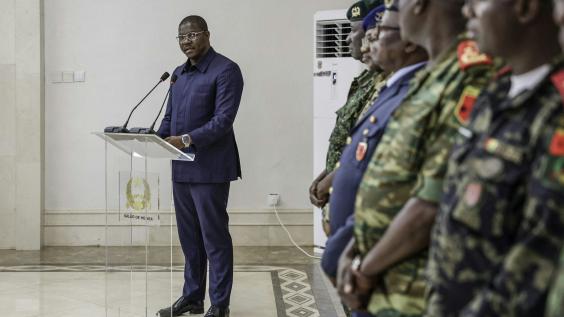 Ilidio Vieira Te, the newly appointed prime minister and finance minister of Guinea Bissau’s transitional government.