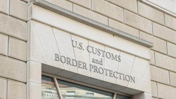 Washington, DC, USA - June 24, 2022: Headquarters of the U.S. Customs and Border Protection (CBP), the largest federal law enforcement agency of the Department of Homeland Security, in Washington.