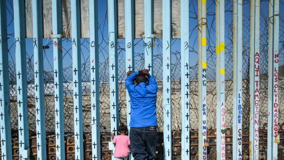 US-Mexico border wall.