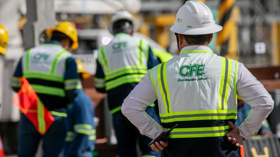 CFE, in Guadalajara, Jalisco, Mexico.