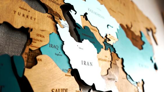 Map of the Middle East