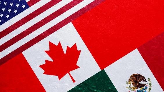 USMCA Flags