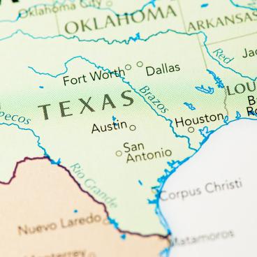 Texas map