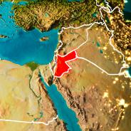 Jordan on Map