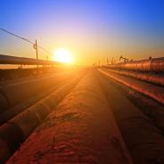 Oil pipelines.