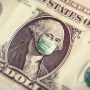 On a $1 bill, George Washington wears a mask.