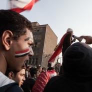Photo from Arab Spring protest
