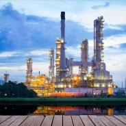 Refinery at Sunset