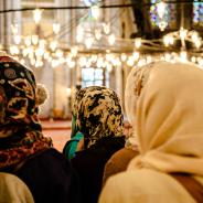 Women at a mosque