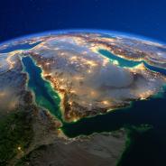 Satellite image of Persian Gulf