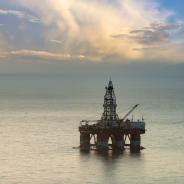 Offshore drilling platform.