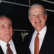 Mikhail Gorbachev and James A. Baker, IIII