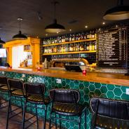 Interior of Monkey's Tail in Houston