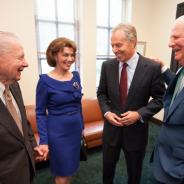 Wallace S. Wilson meeting with former British Prime Minister Tony Blair