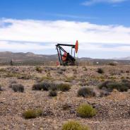 Oil pump in Patagonia Argentina