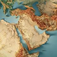 Middle east map