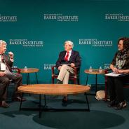 Ed Emmet, Peter Hartley and Julie Cohn in the episode "Is the Texas power grid 'fixed?'”