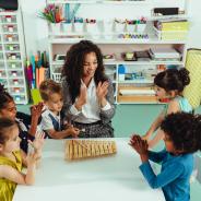 Preschool children learning