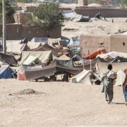 Daily refugee village life