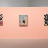 Gallery wall from Hayv Kahraman’s exhibition, The Foreign in Us, at Rice's Moody Center for the Arts