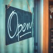  Rustic Open Sign 