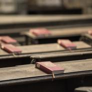 Bibles on pews