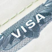  US visa in passport 