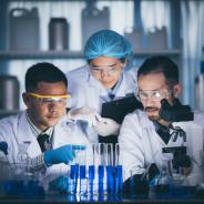 scientists in lab