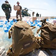 delivery of humanitarian aid