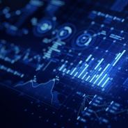 Financial data document graph chart report statistic marketing research development planning